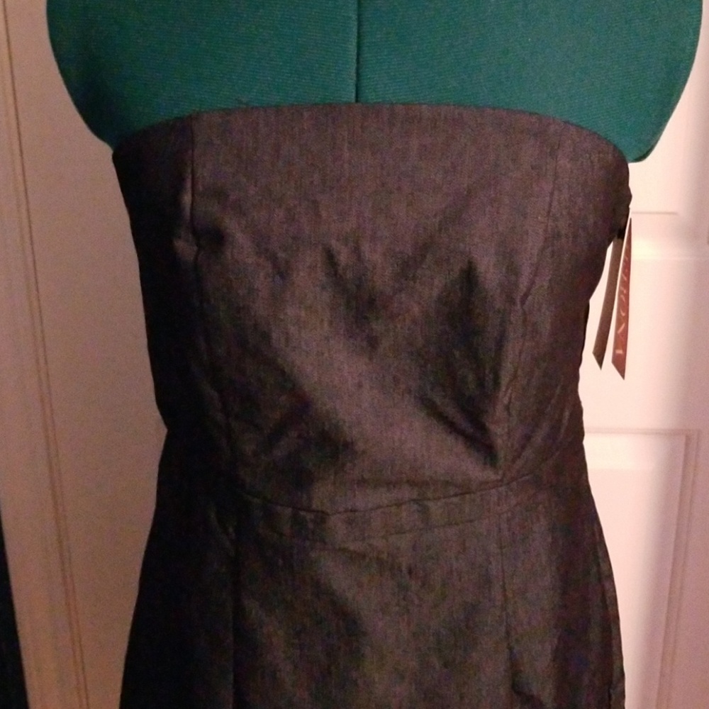 Merona Denim Strapless Dress
